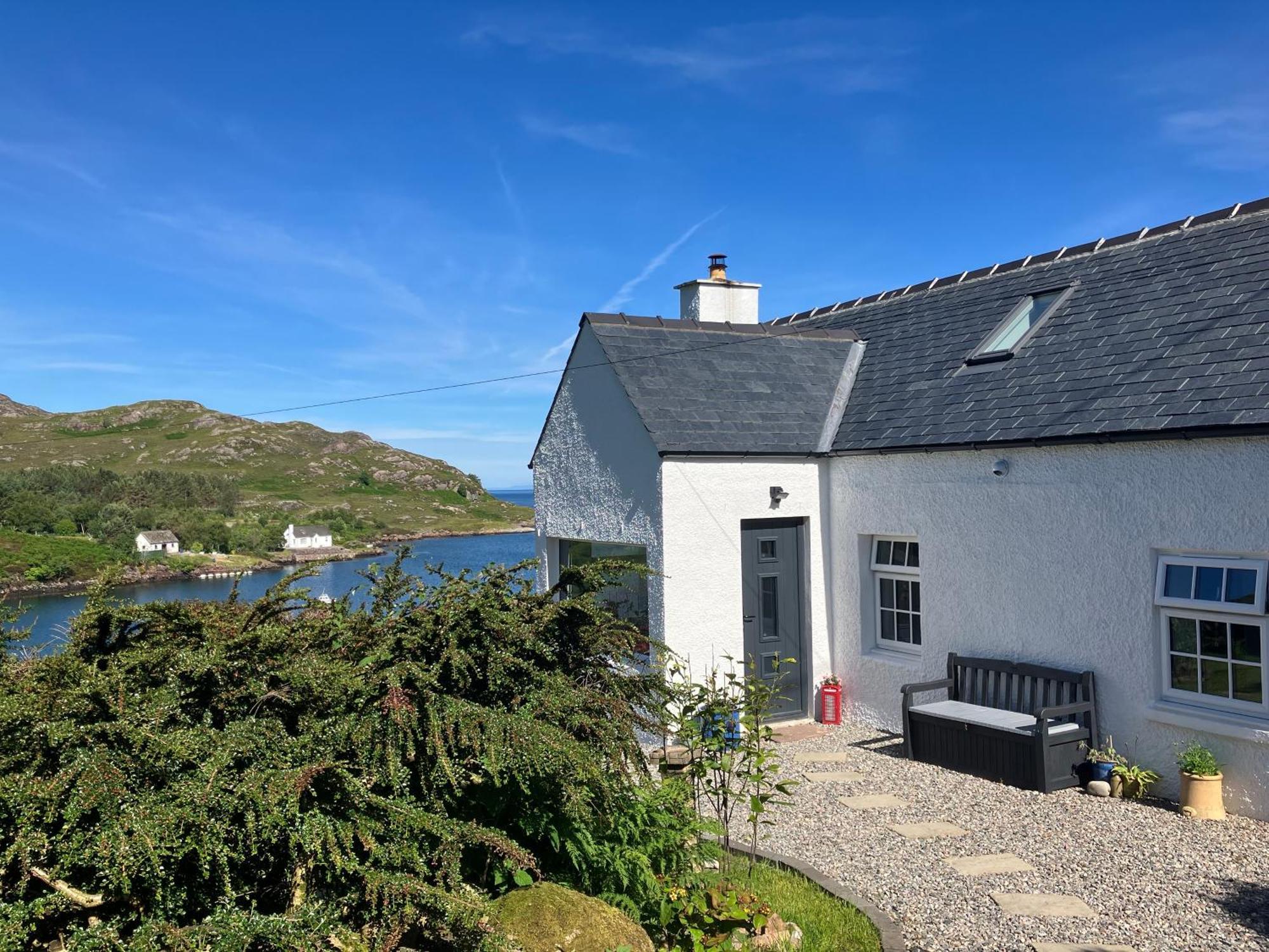 Waterfront Cottage Applecross Peninsula Ardheslaig Exterior photo